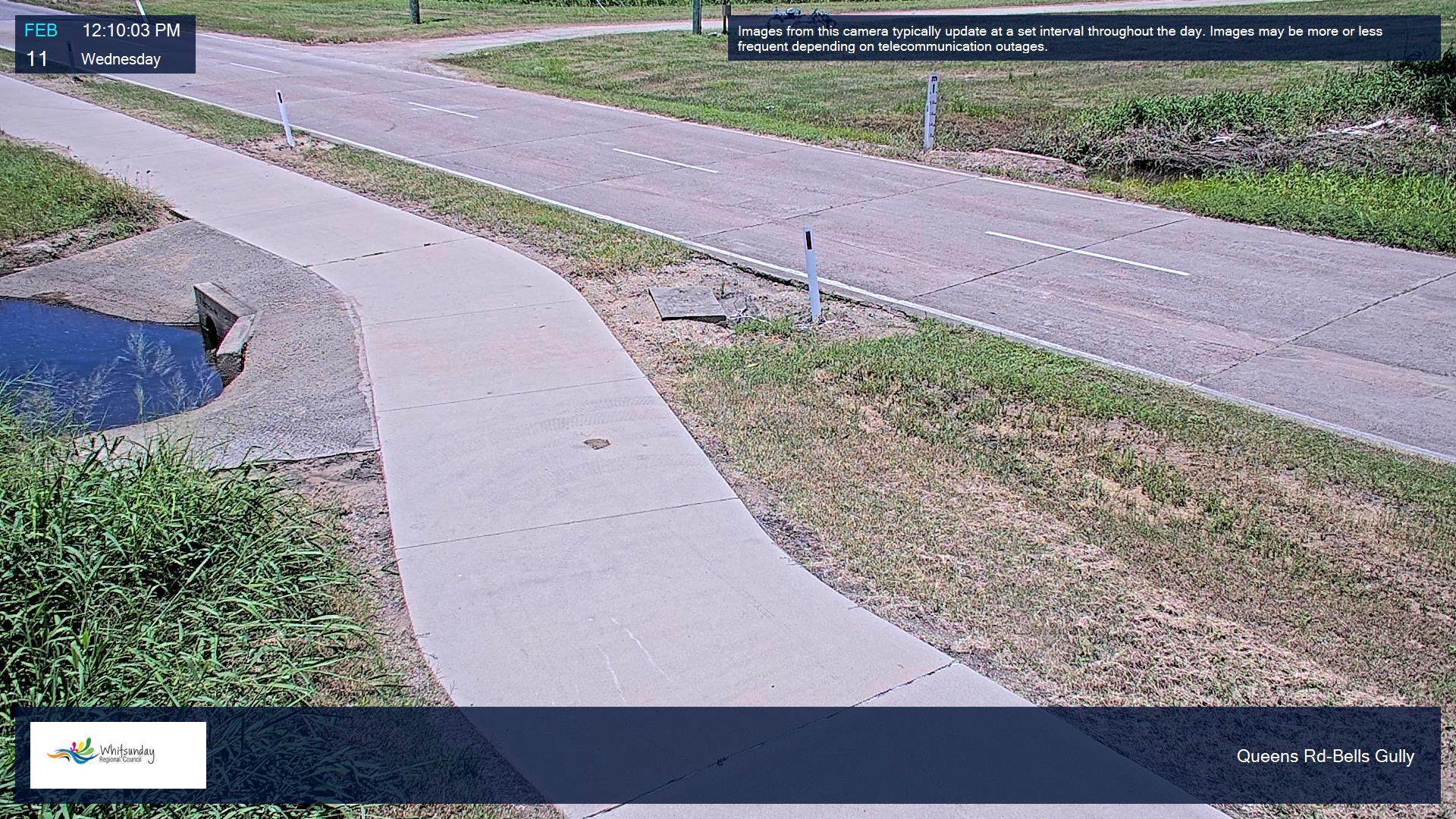 Queens Road, Bells Gully view